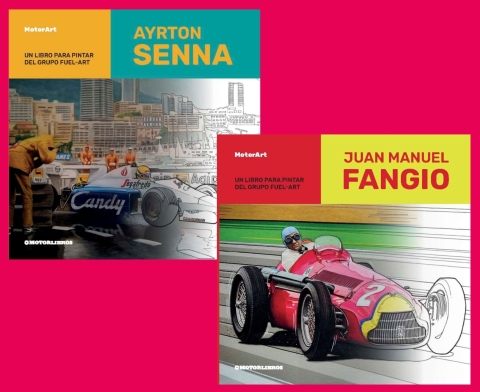 Motorart Libros para pintar